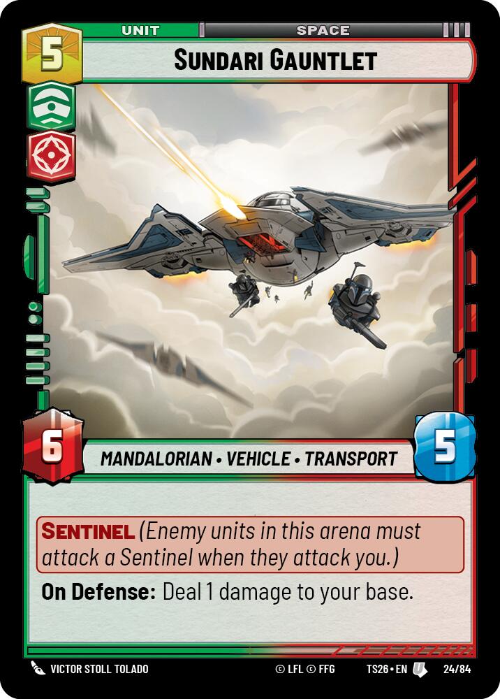 Sundari Gauntlet (24/84) (24/84) [Twin Suns] - Shop at mousebows