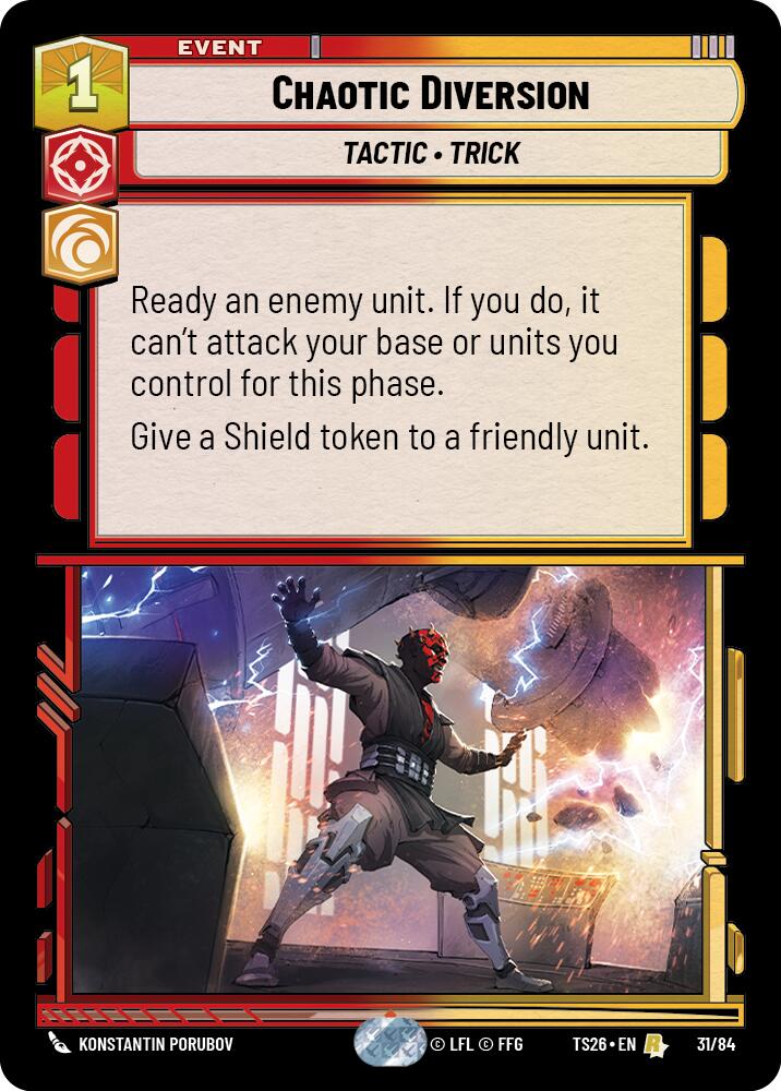 Chaotic Diversion (31/84) (31/84) [Twin Suns] - Shop at mousebows