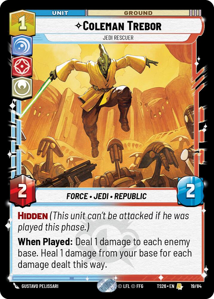 Coleman Trebor (19/84) - Jedi Rescuer (19/84) [Twin Suns] - Shop at mousebows