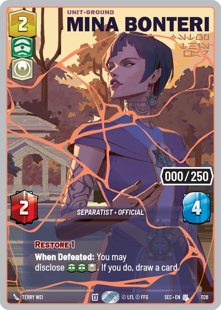 Mina Bonteri - Stop This War (1126) (Serialized) (Rose Gold) (1126) [Secrets of Power] - Shop at mousebows