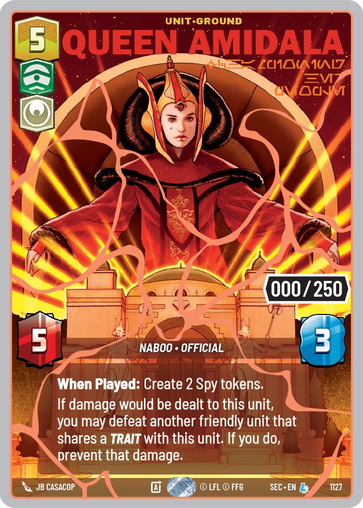 Queen Amidala - Championing Her People (1127) (Serialized) (Rose Gold) (1127) [Secrets of Power] - Shop at mousebows