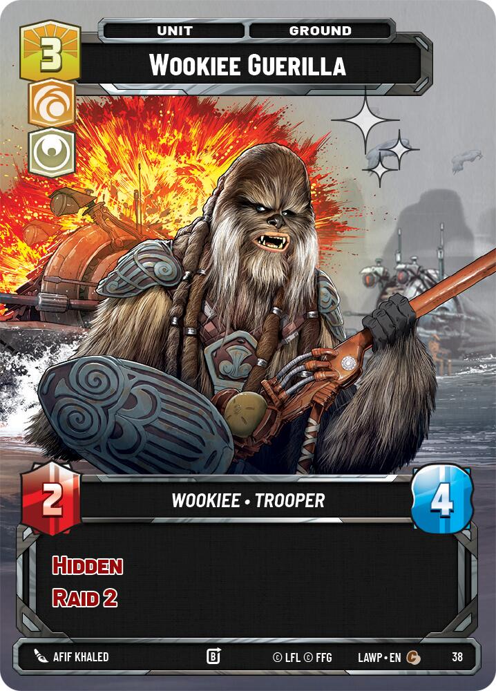 Wookiee Guerilla (38) (Foil) (38) [A Lawless Time: Weekly Play] - Shop at mousebows