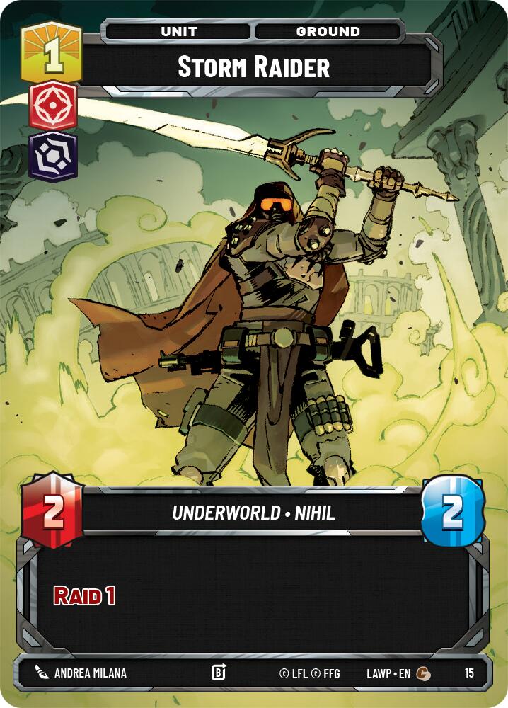 Storm Raider (15) (15) [A Lawless Time: Weekly Play] - Shop at mousebows