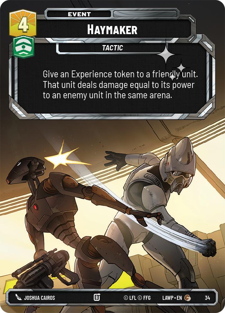 Haymaker (34) (Foil) (34) [A Lawless Time: Weekly Play] - Shop at mousebows