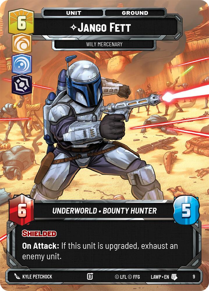 Jango Fett - Wily Mercenary (9) (9) [A Lawless Time: Weekly Play] - Shop at mousebows