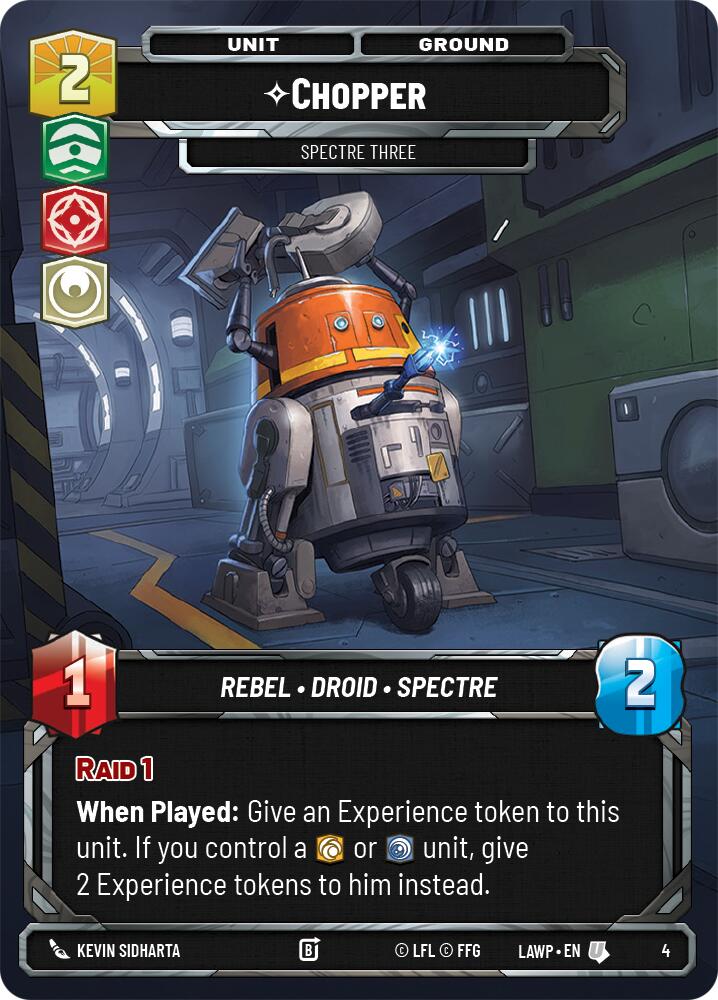 Chopper - Spectre Three (4) (4) [A Lawless Time: Weekly Play] - Shop at mousebows
