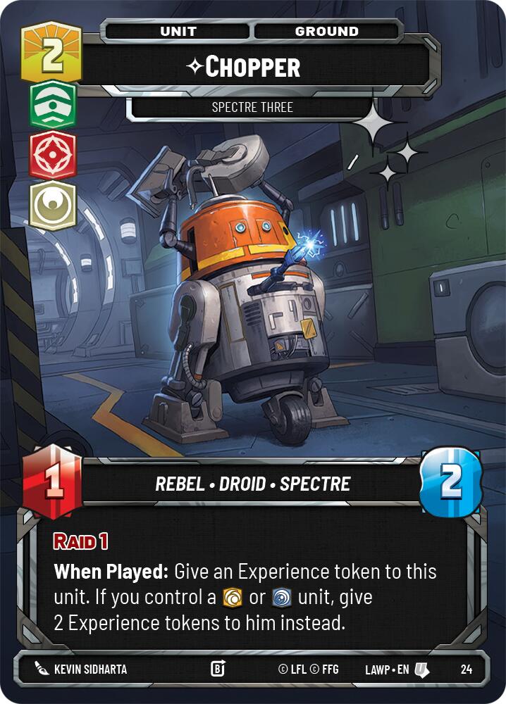 Chopper - Spectre Three (24) (Foil) (24) [A Lawless Time: Weekly Play] - Shop at mousebows