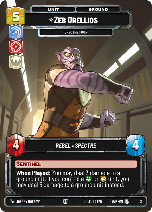 Zeb Orellios - Spectre Four (3) (3) [A Lawless Time: Weekly Play] - Shop at mousebows