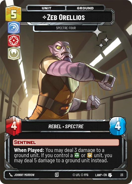 Zeb Orellios - Spectre Four (23) (Foil) (23) [A Lawless Time: Weekly Play] - Shop at mousebows