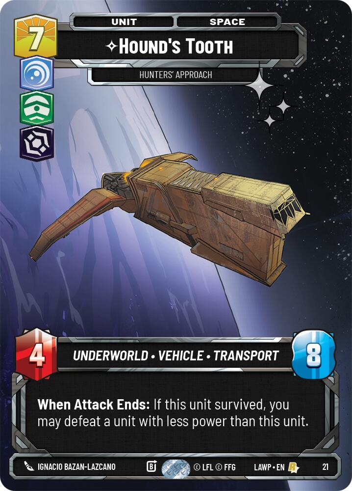 Hound's Tooth - Hunters' Approach (21) (Foil) (21) [A Lawless Time: Weekly Play] - Shop at mousebows