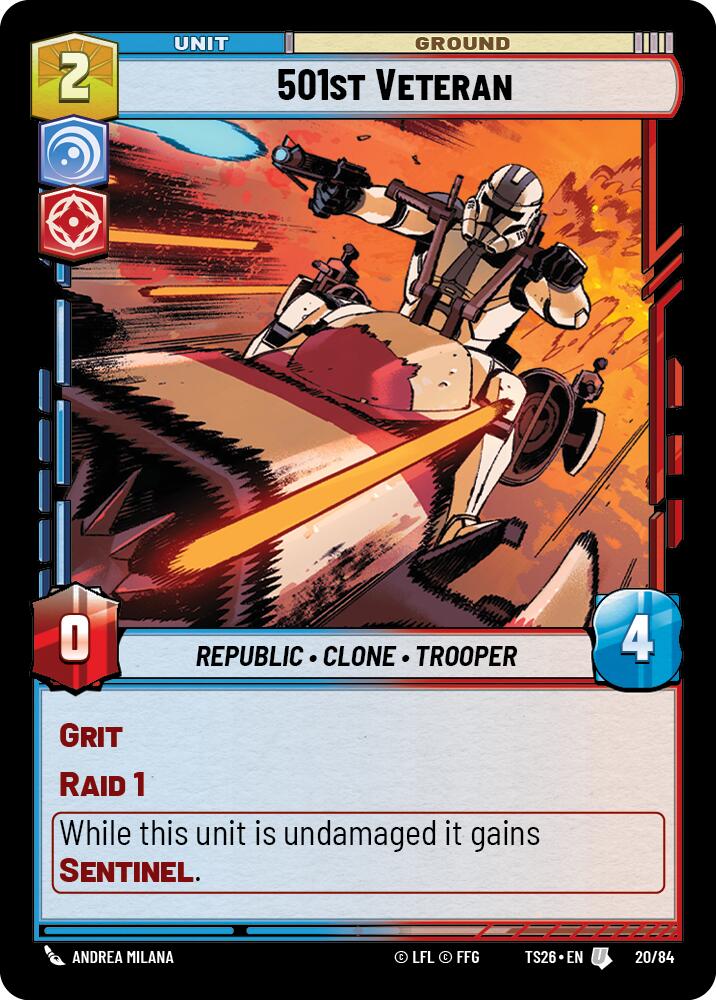 501st Veteran (20/84) (20/84) [Twin Suns] - Shop at mousebows