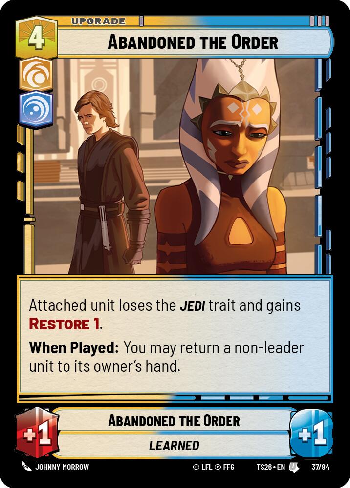 Abandoned the Order (37/84) (37/84) [Twin Suns] - Shop at mousebows