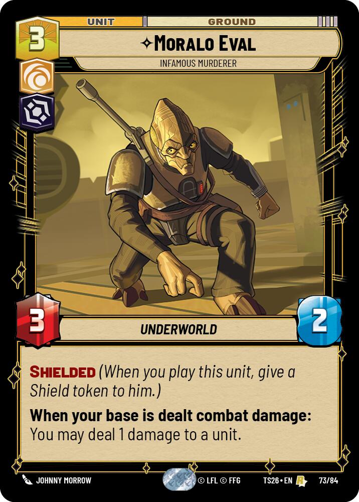 Moralo Eval - Infamous Murderer (73/84) (73/84) [Twin Suns] - Shop at mousebows
