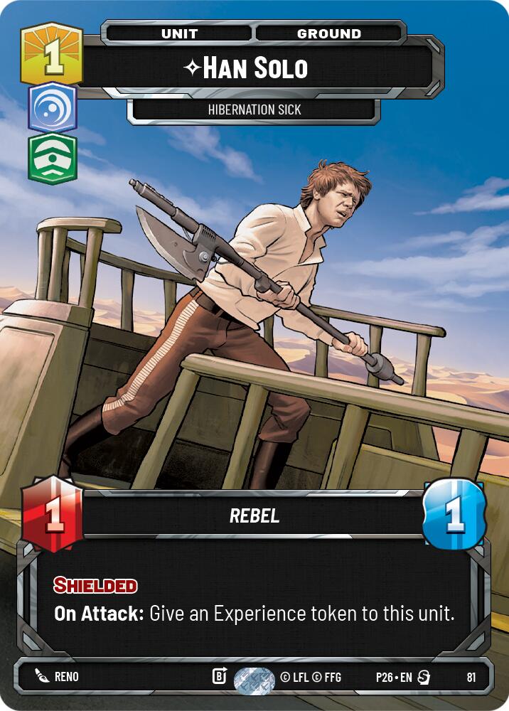 Han Solo - Hibernation Sick (81) (81) [Sector and Regional Promos: Season 1] - Shop at mousebows