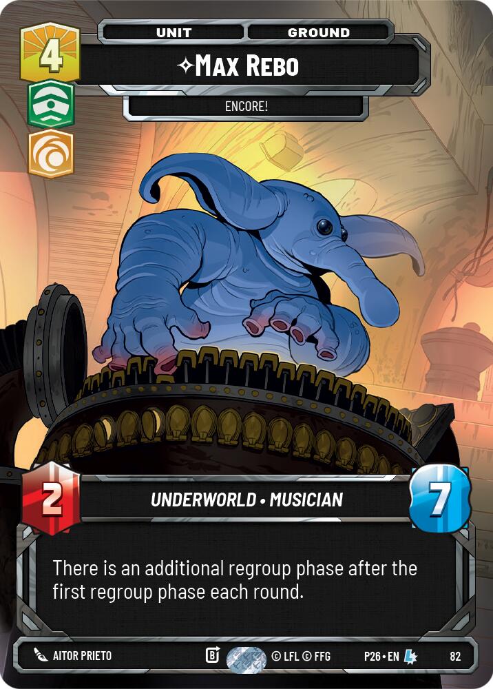 Max Rebo - Encore! (82) (82) [Sector and Regional Promos: Season 1] - Shop at mousebows