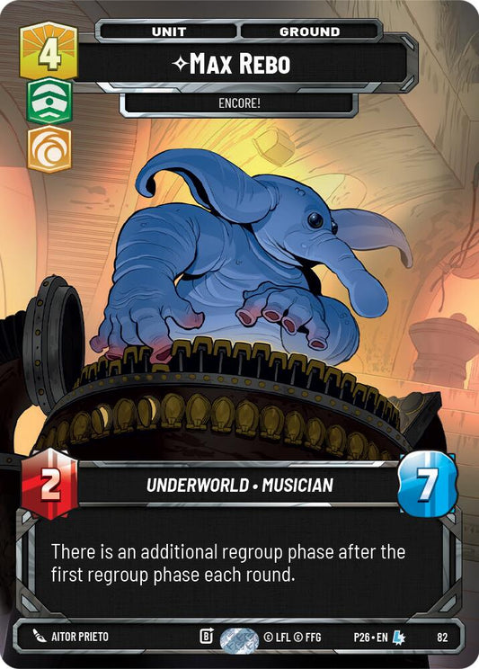 Max Rebo - Encore! (82) (82) [Sector and Regional Promos: Season 1] - Shop at mousebows