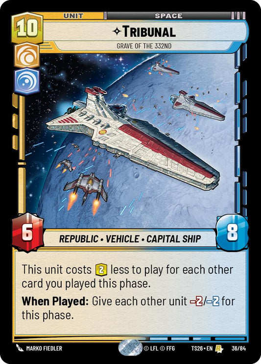 Tribunal - Grave of the 32nd (36/84) (36/84) [Twin Suns] - Shop at mousebows
