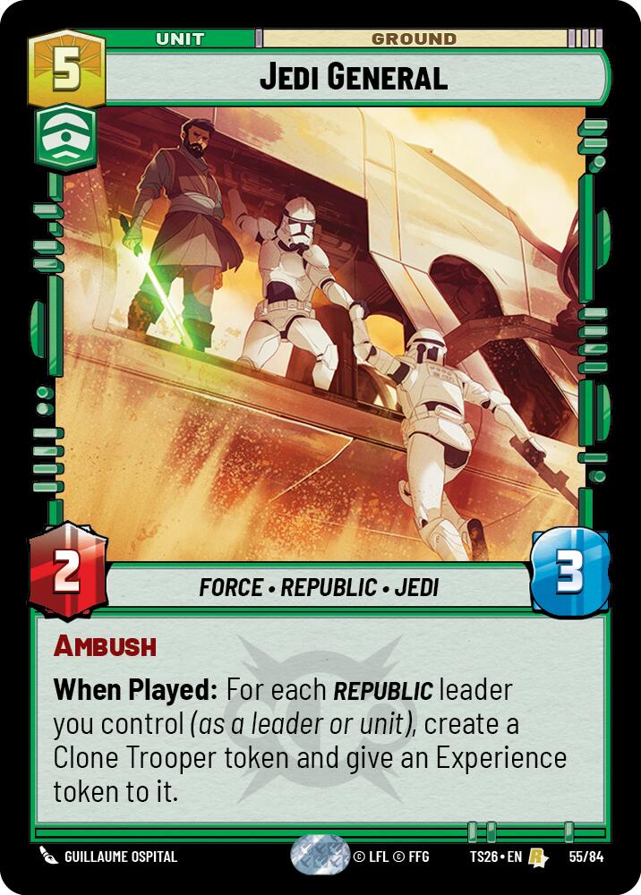 Jedi General (55/84) (55/84) [Twin Suns] - Shop at mousebows