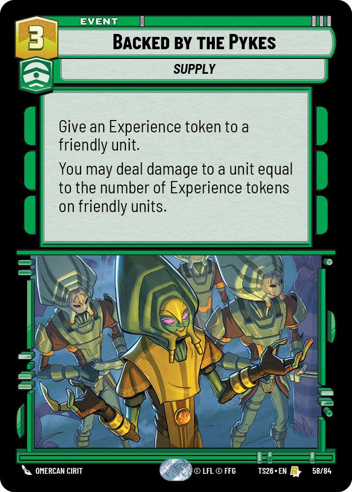 Backed by the Pykes (58/84) (58/84) [Twin Suns] - Shop at mousebows