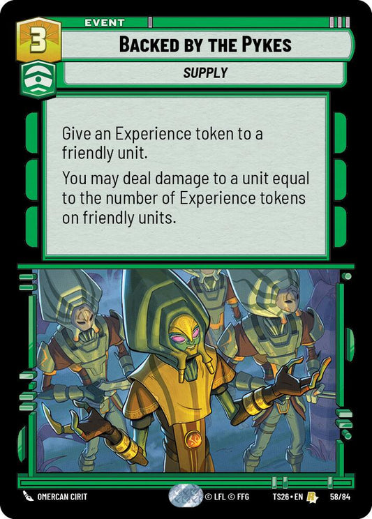 Backed by the Pykes (58/84) (58/84) [Twin Suns] - Shop at mousebows