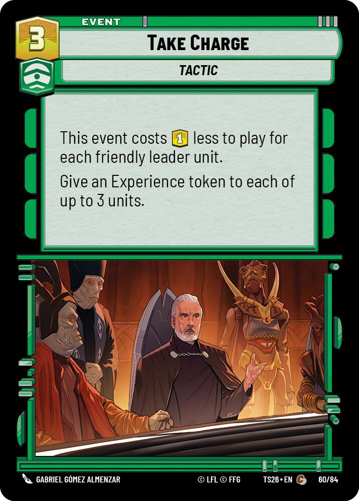 Take Charge (60/84) (60/84) [Twin Suns] - Shop at mousebows