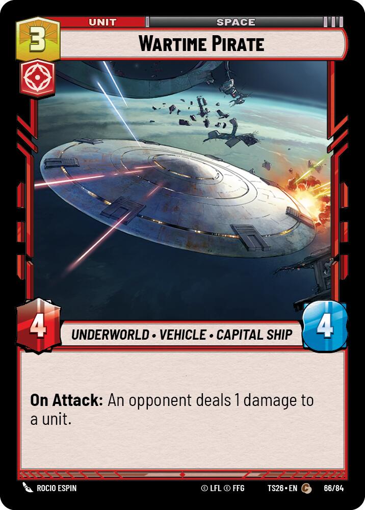 Wartime Pirate (66/84) (66/84) [Twin Suns] - Shop at mousebows