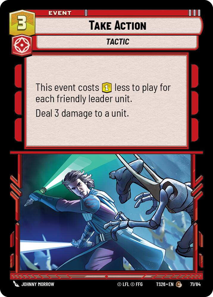 Take Action (71/84) (71/84) [Twin Suns] - Shop at mousebows