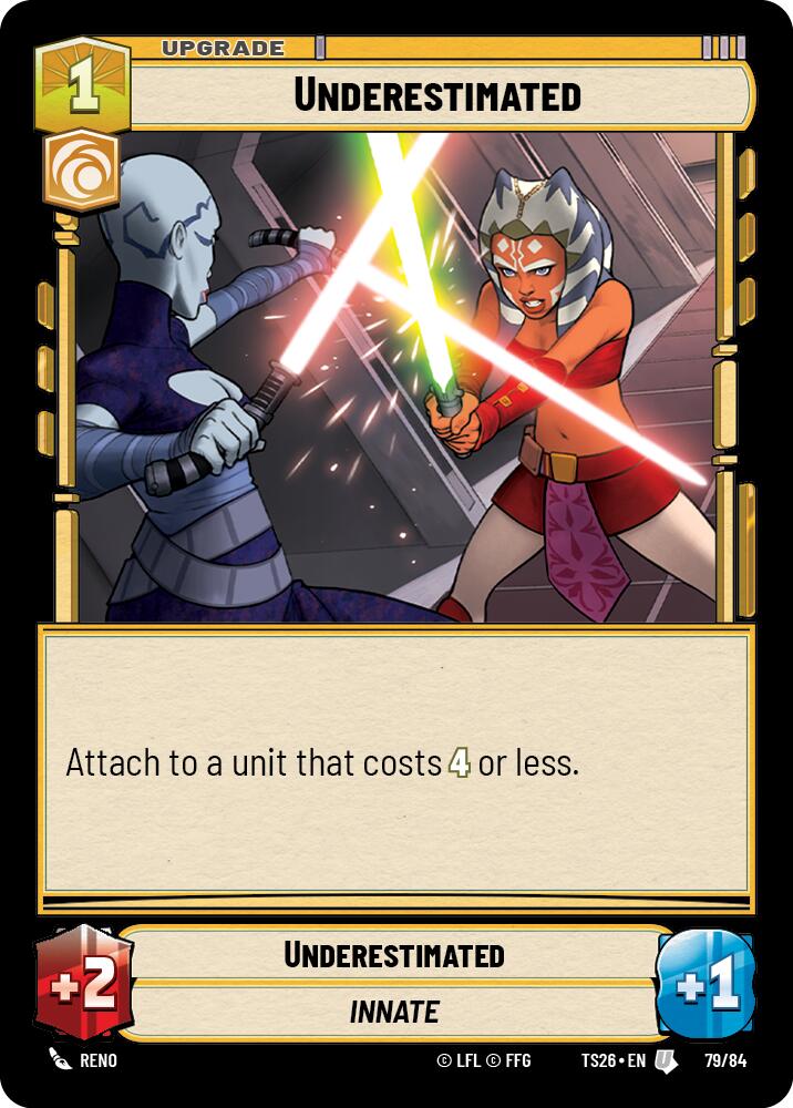 Underestimated (79/84) (79/84) [Twin Suns] - Shop at mousebows