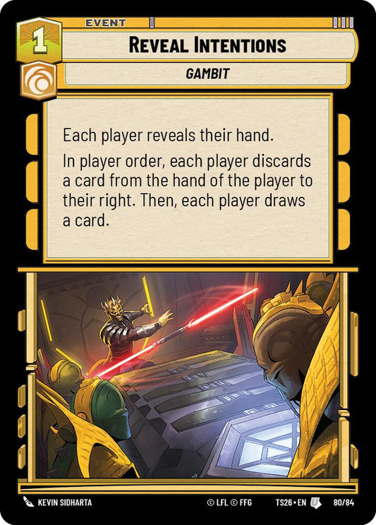 Reveal Intentions (80/84) (80/84) [Twin Suns] - Shop at mousebows
