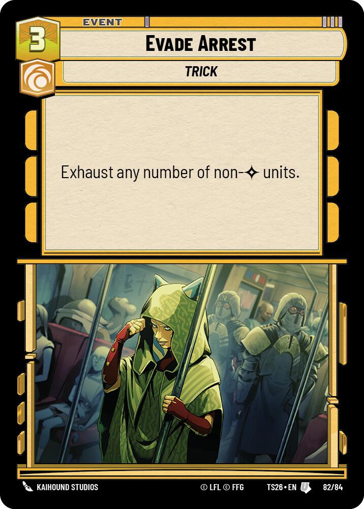 Evade Arrest (82/84) (82/84) [Twin Suns] - Shop at mousebows