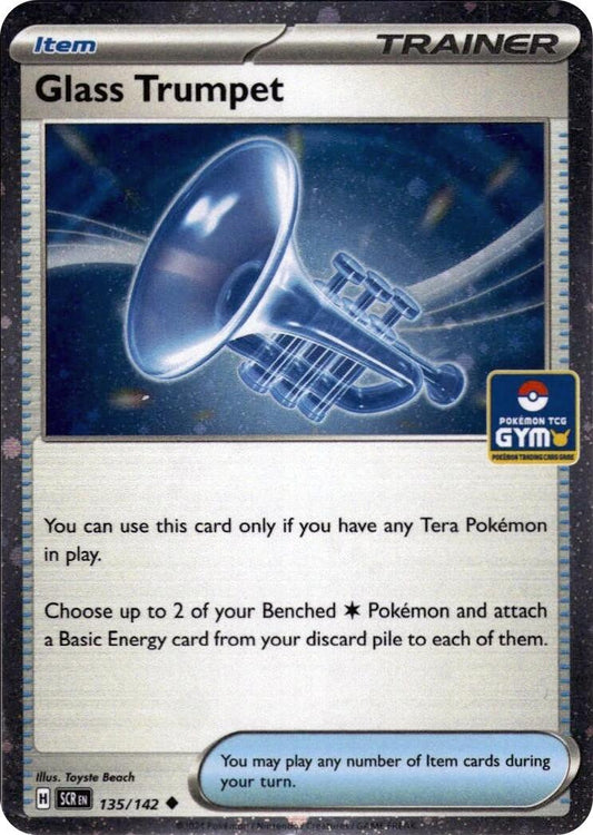 Glass Trumpet (135/142) (Gym Stamp Asia Exclusive) [Miscellaneous Cards] - Shop at mousebows