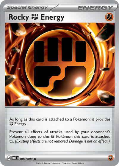 Rocky Fighting Energy (087/088) (Deck Exclusive) [Mega Evolution: Perfect Order] - Shop at mousebows