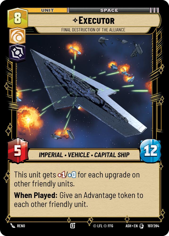 Executor - Final Destruction of the Alliance (197/264) (197/264) [Ashes of the Empire] - Shop at mousebows