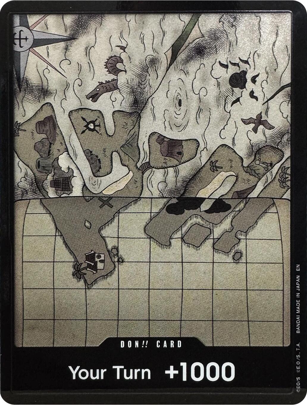 DON!! Card (Sky Island Map) (Double Pack Set Vol. 10) [Adventure on Kami's Island] - Shop at mousebows