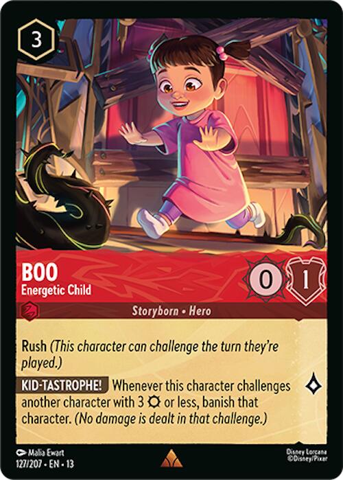 Boo - Energetic Child (127/207) [Attack of the Vine!] - Shop at mousebows