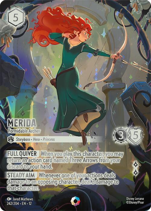 Merida - Formidable Archer (Iconic) (242/204) [Wilds Unknown] - Shop at mousebows