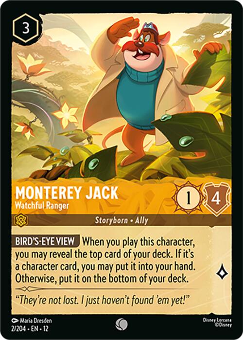 Monterey Jack - Watchful Ranger (2/204) [Wilds Unknown] - Shop at mousebows