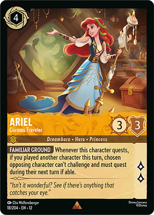 Ariel - Curious Traveler (18/204) [Wilds Unknown] - Shop at mousebows