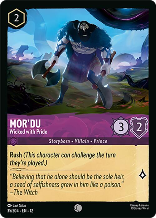 Mor'du - Wicked with Pride (35/204) [Wilds Unknown] - Shop at mousebows