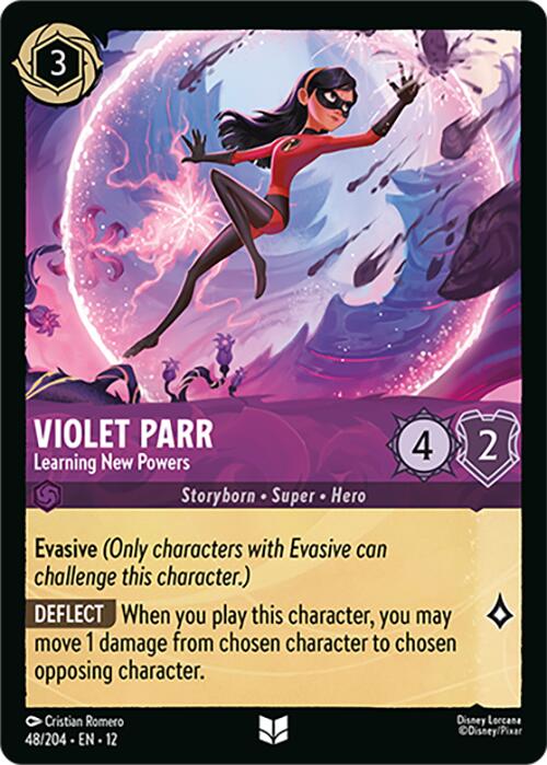 Violet Parr - Learning New Powers (48/204) [Wilds Unknown] - Shop at mousebows