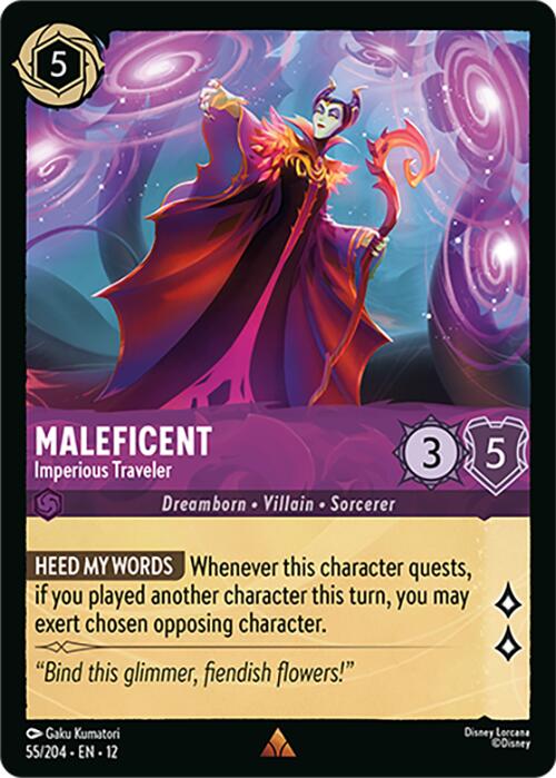 Maleficent - Imperious Traveler (55/204) [Wilds Unknown] - Shop at mousebows