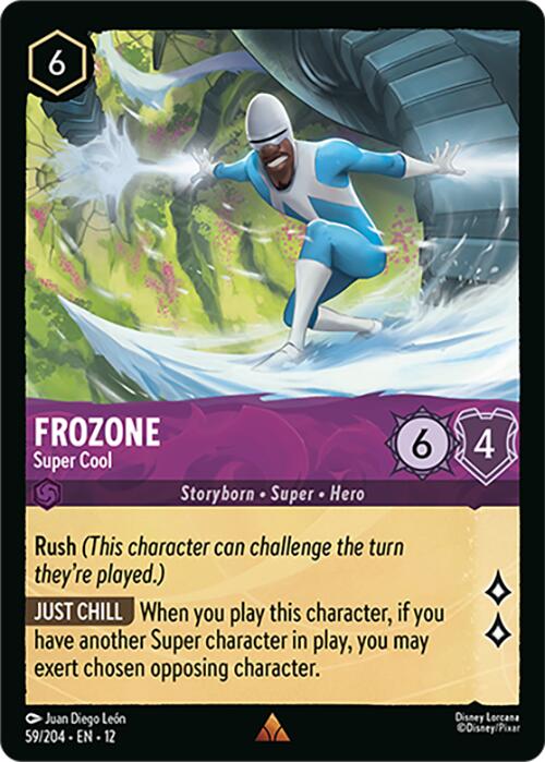 Frozone - Super Cool (59/204) [Wilds Unknown] - Shop at mousebows