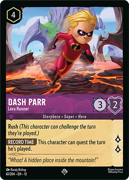 Dash Parr - Lava Runner (61/204) [Wilds Unknown] - Shop at mousebows