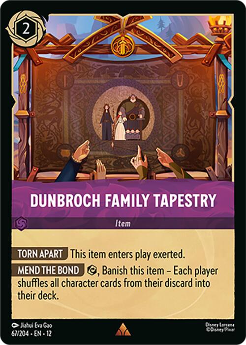DunBroch Family Tapestry (67/204) [Wilds Unknown] - Shop at mousebows