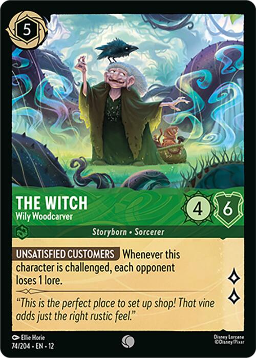 The Witch - Wily Woodcarver (74/204) [Wilds Unknown] - Shop at mousebows