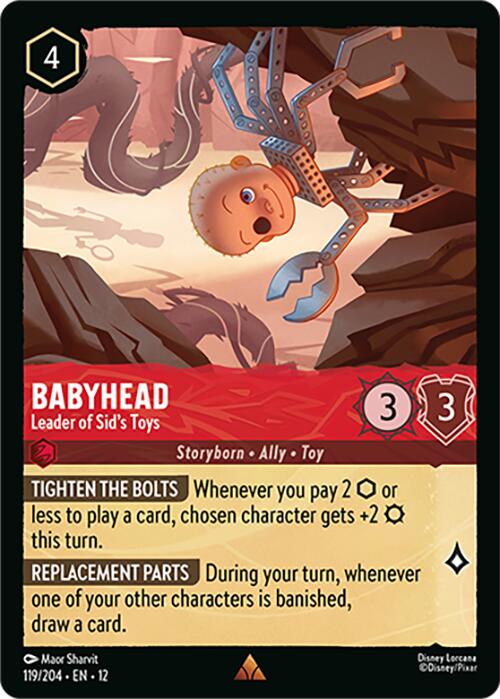 Babyhead - Leader of Sid's Toys (119/204) [Wilds Unknown] - Shop at mousebows