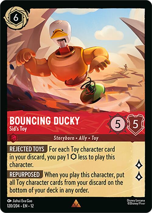 Bouncing Ducky - Sid's Toy (120/204) [Wilds Unknown] - Shop at mousebows