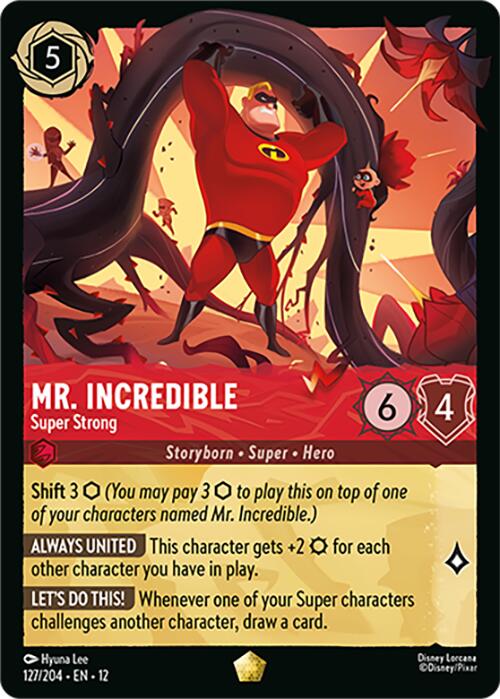 Mr. Incredible - Super Strong (127/204) [Wilds Unknown] - Shop at mousebows