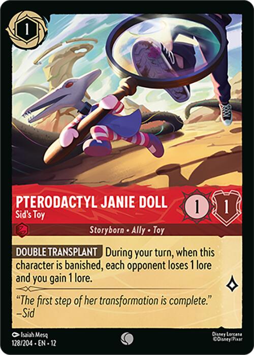 Pterodactyl Janie Doll - Sid's Toy (128/204) [Wilds Unknown] - Shop at mousebows