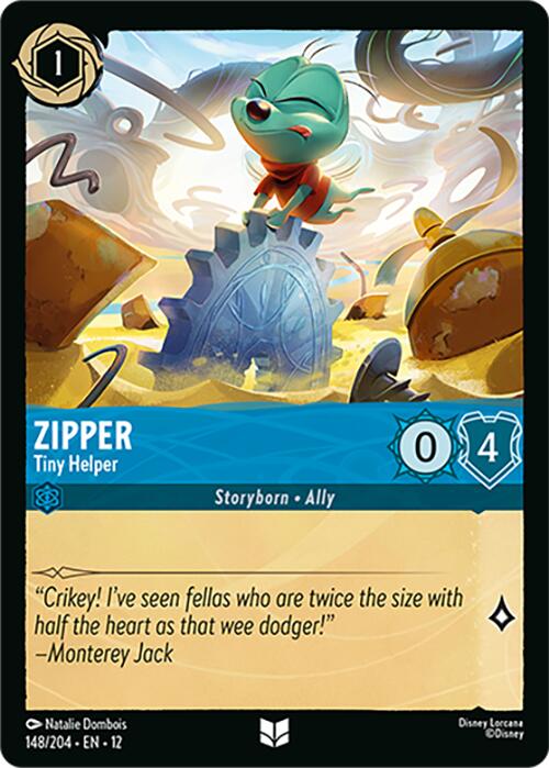 Zipper - Tiny Helper (148/204) [Wilds Unknown] - Shop at mousebows